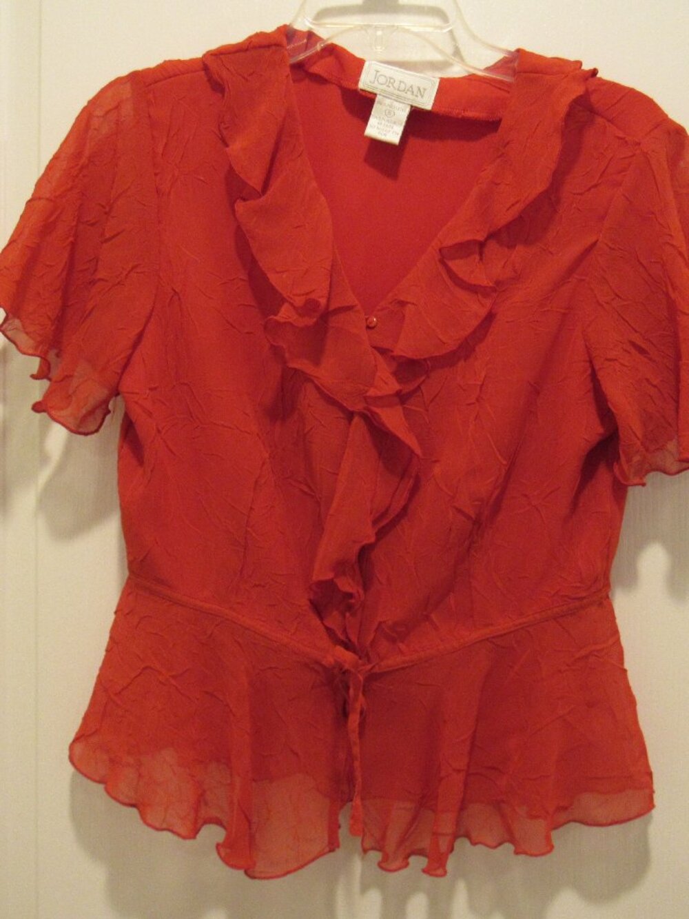 NEW WOMEN'S DRESSY BLOUSE/TOP BY JORDAN SIZE 8